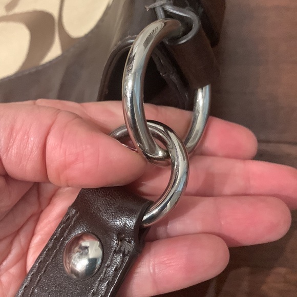 Coach medium size brown bag - Picture 7 of 9